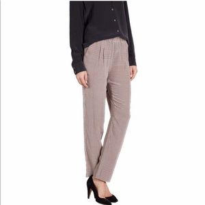 Equipment 'Hadley' Silk Houndstooth Printed Pants